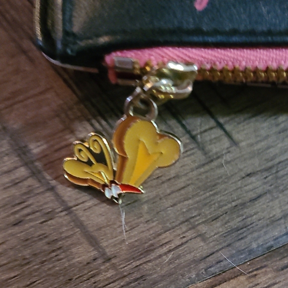 Loungefly Disney Floral Black Satchel - Picture 10 of 10